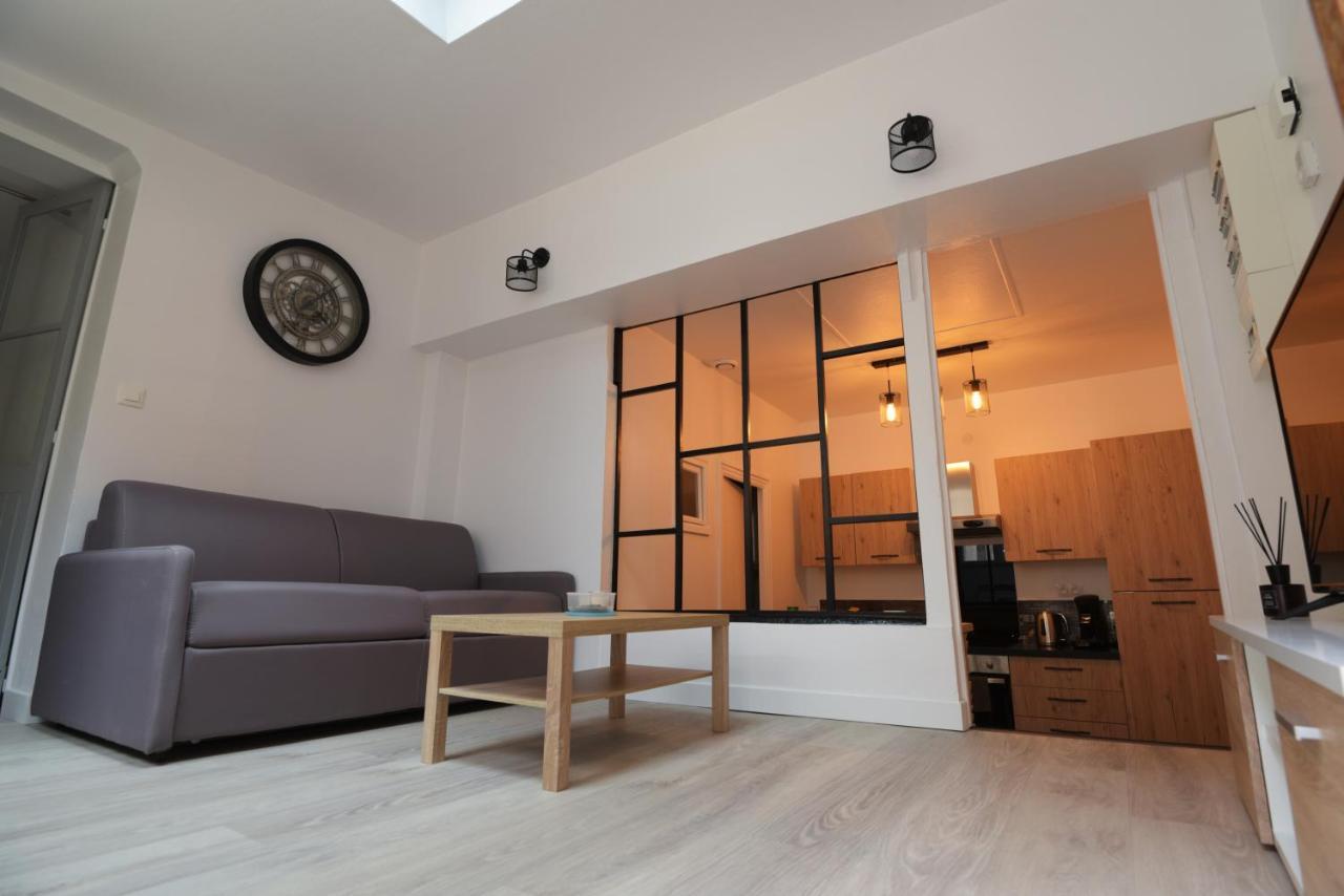 Cosy Appartement Hyper Centre Ville Avec Cour + Patio 오세르 외부 사진